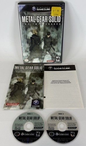 Metal gear solid twin snakes - gear,