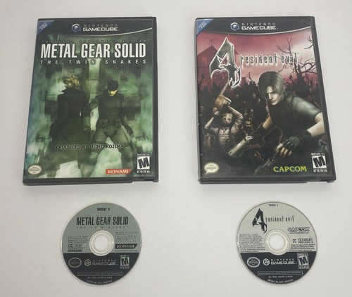 Nintendo gamecube metal gear - metal,