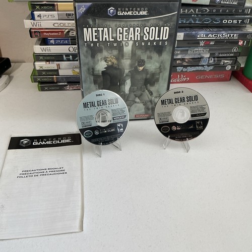 Metal gear solid twin snakes - metal,