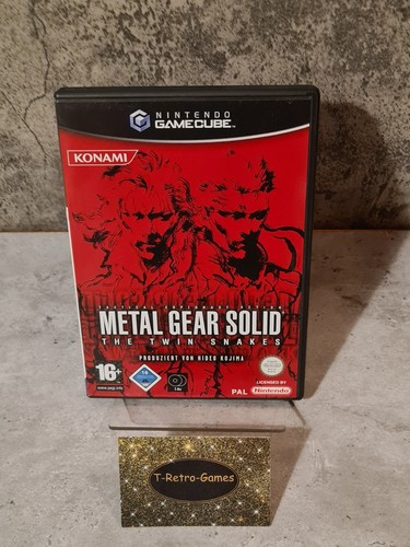 Nintendo gamecube metal gear - nintendo,