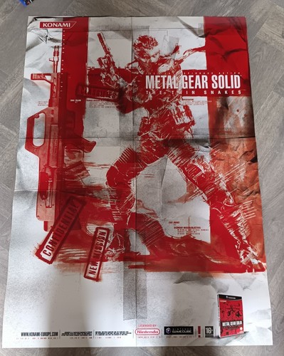 Metal gear solid twin snakes - metal,