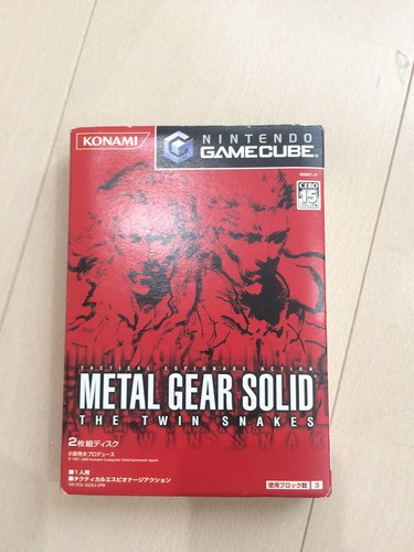 Nintendo gamecube metal gear - gamecube,
