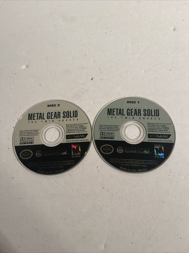 Gamecube metal gear serpenti - metal,