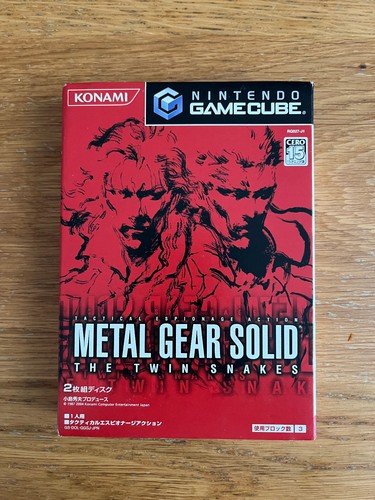 Jeu nintendo gamecube metal - nintendo,
