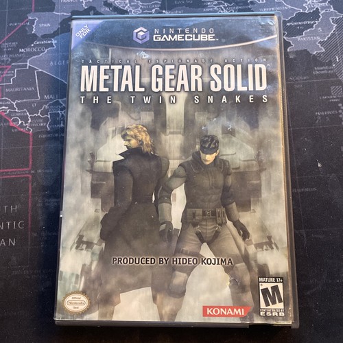 Metal gear solid twin - snakes,