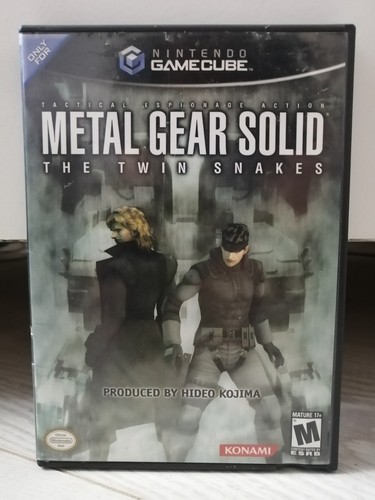 Nintendo gamecube metal gear - nintendo,